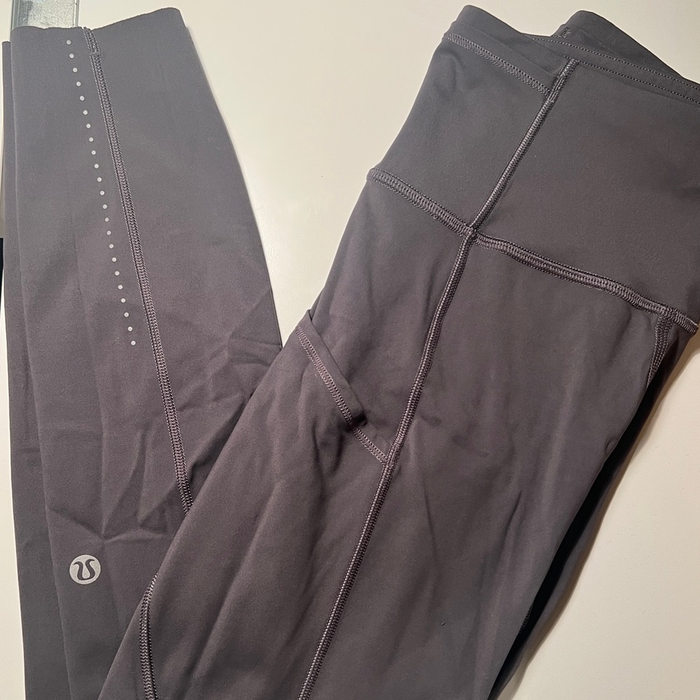 Lululemon Fast and Free Leggings - Grey